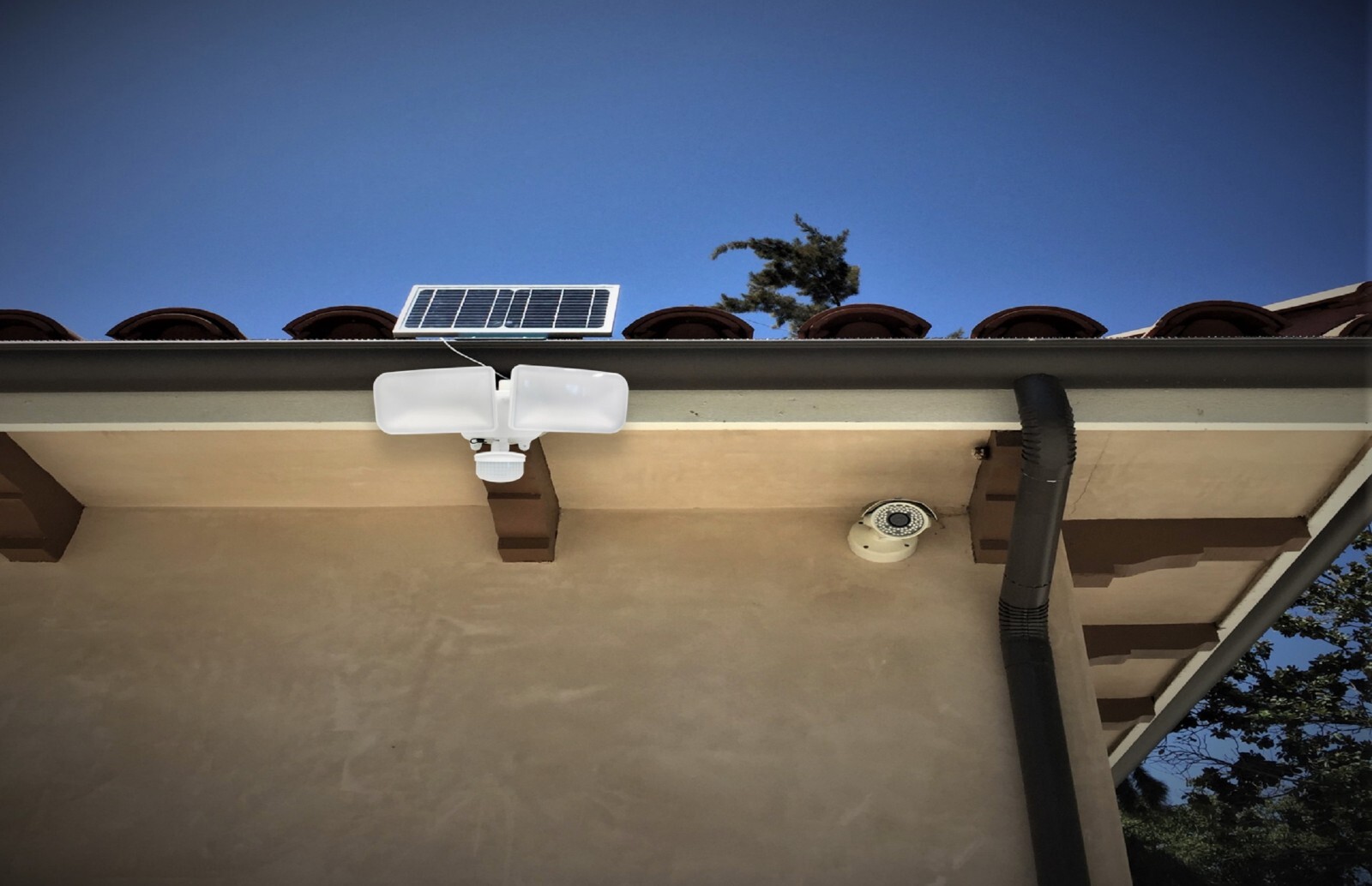 Solar AI-SMART Motion Sensor All-Night Illuminate 10W/1200LM Security light