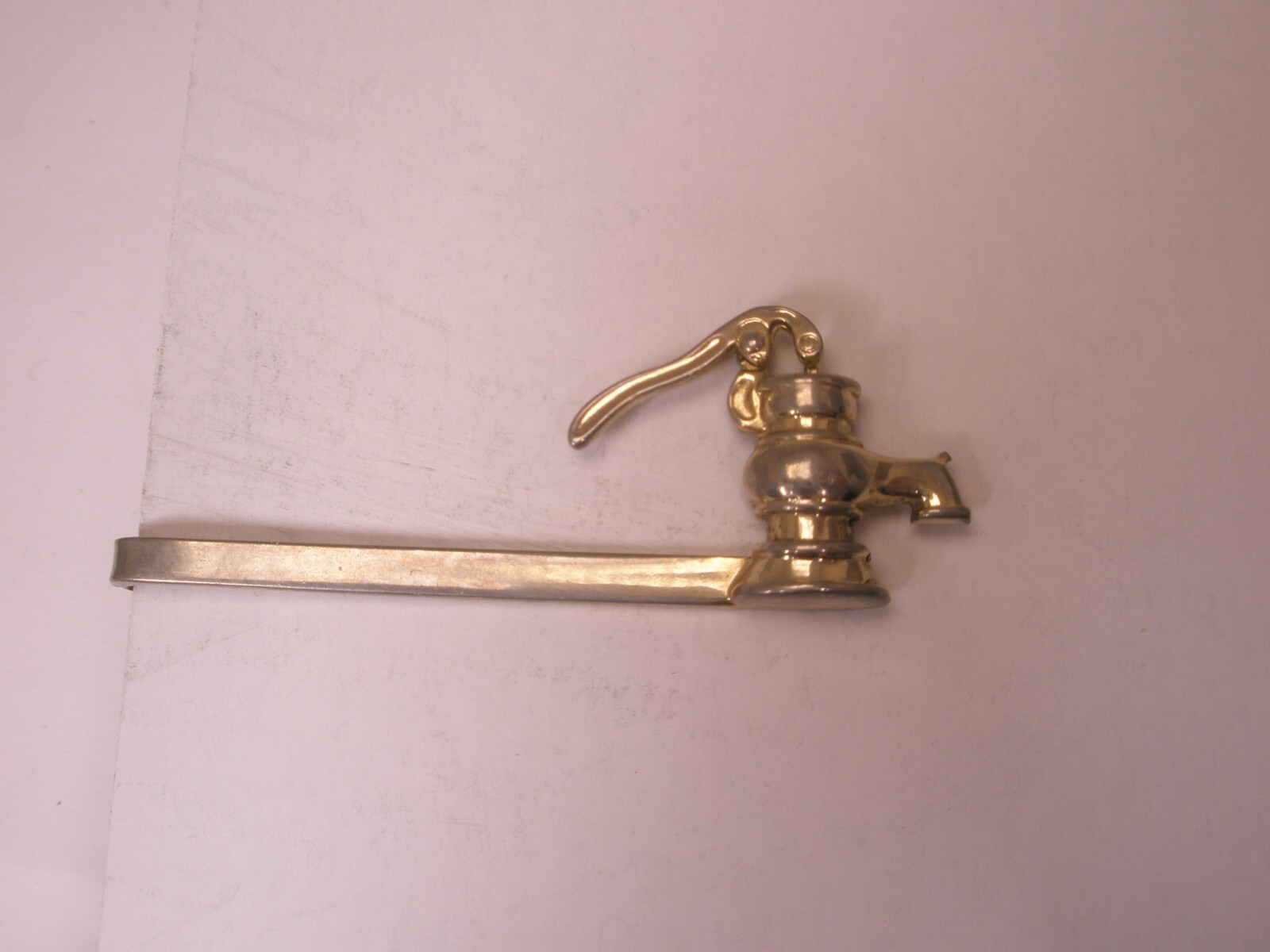 Antique Well Water Hand Pump Vintage HICKOK Tie Bar Clip