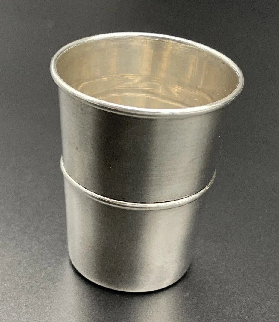 Sterling Silver Shot Glass / Jigger Reed & Barton X88 Barware Great Condition