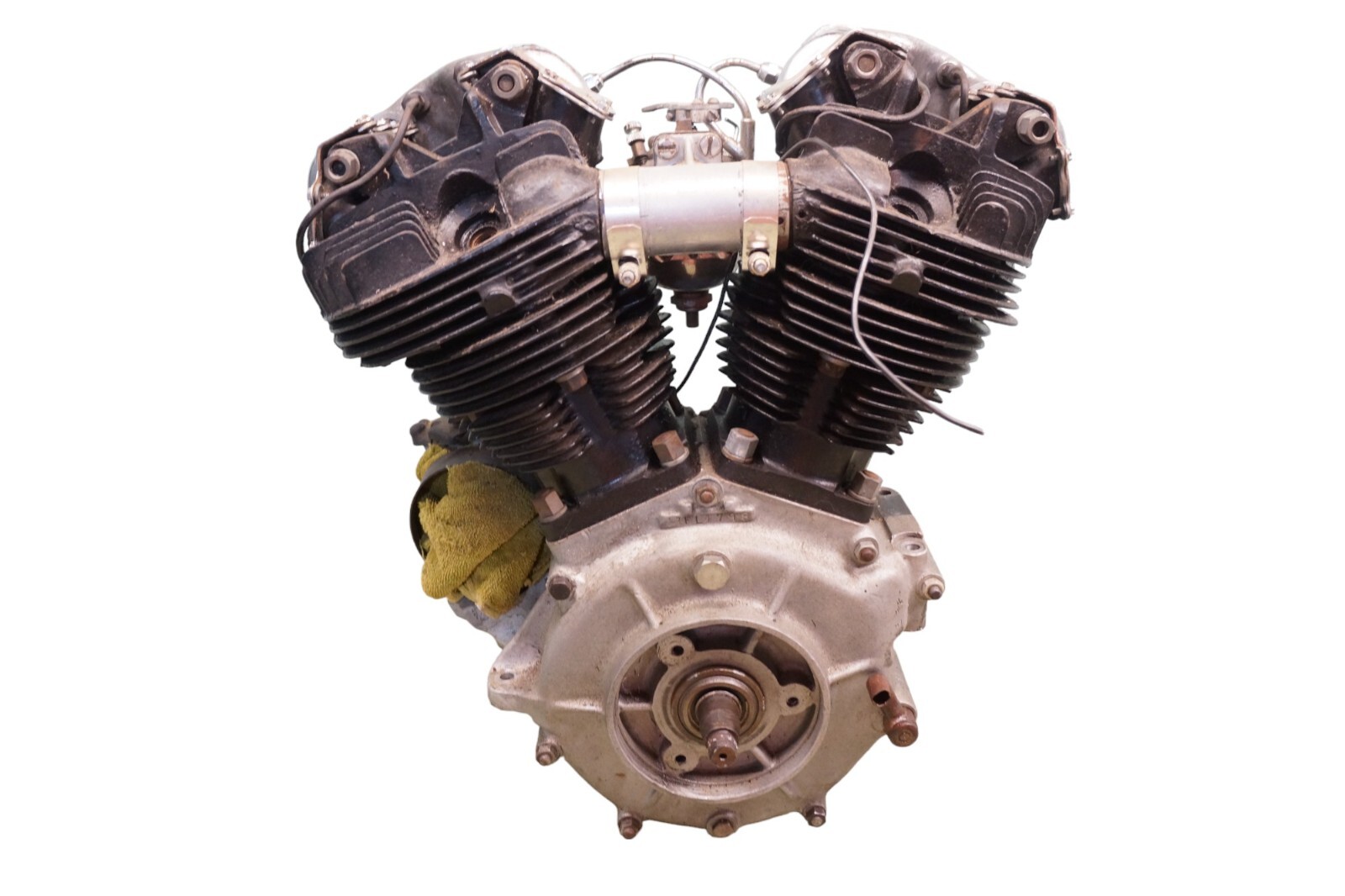 1941 Harley Knucklehead 74 CI Flathead Panhead EL FL UL OEM** Engine Cases Match