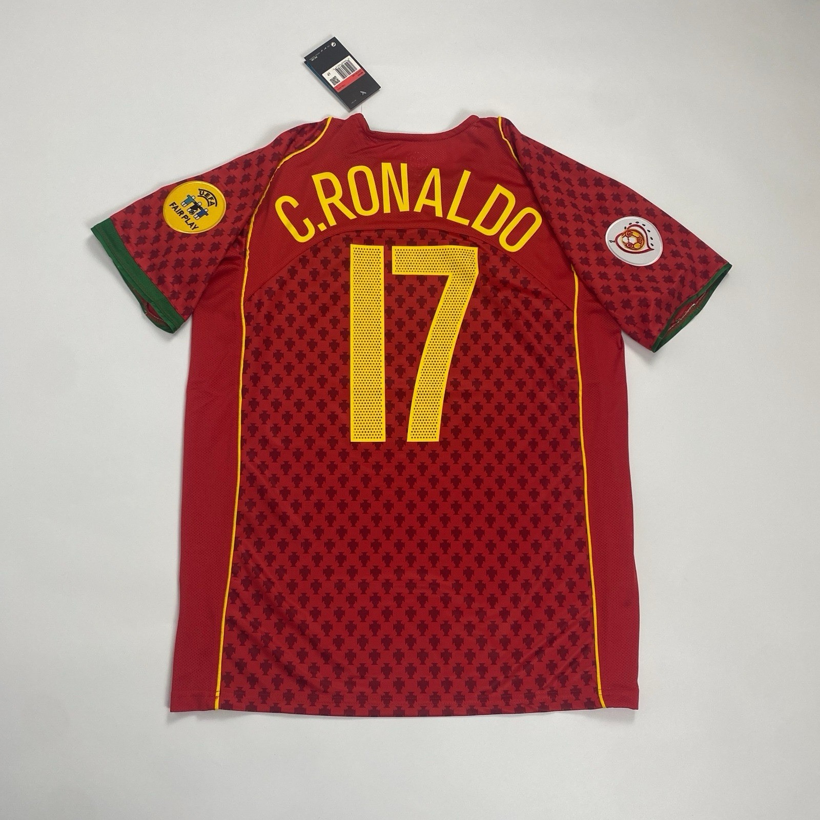 Portugal 04 Home Jersey Short Sleeve – Ronaldo #17
