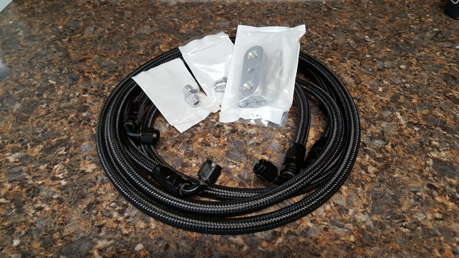 Tru-cool 40k Transmission Cooler LINE KIT 6l80e/8l90e Chevrolet GMC Trucks SUVs