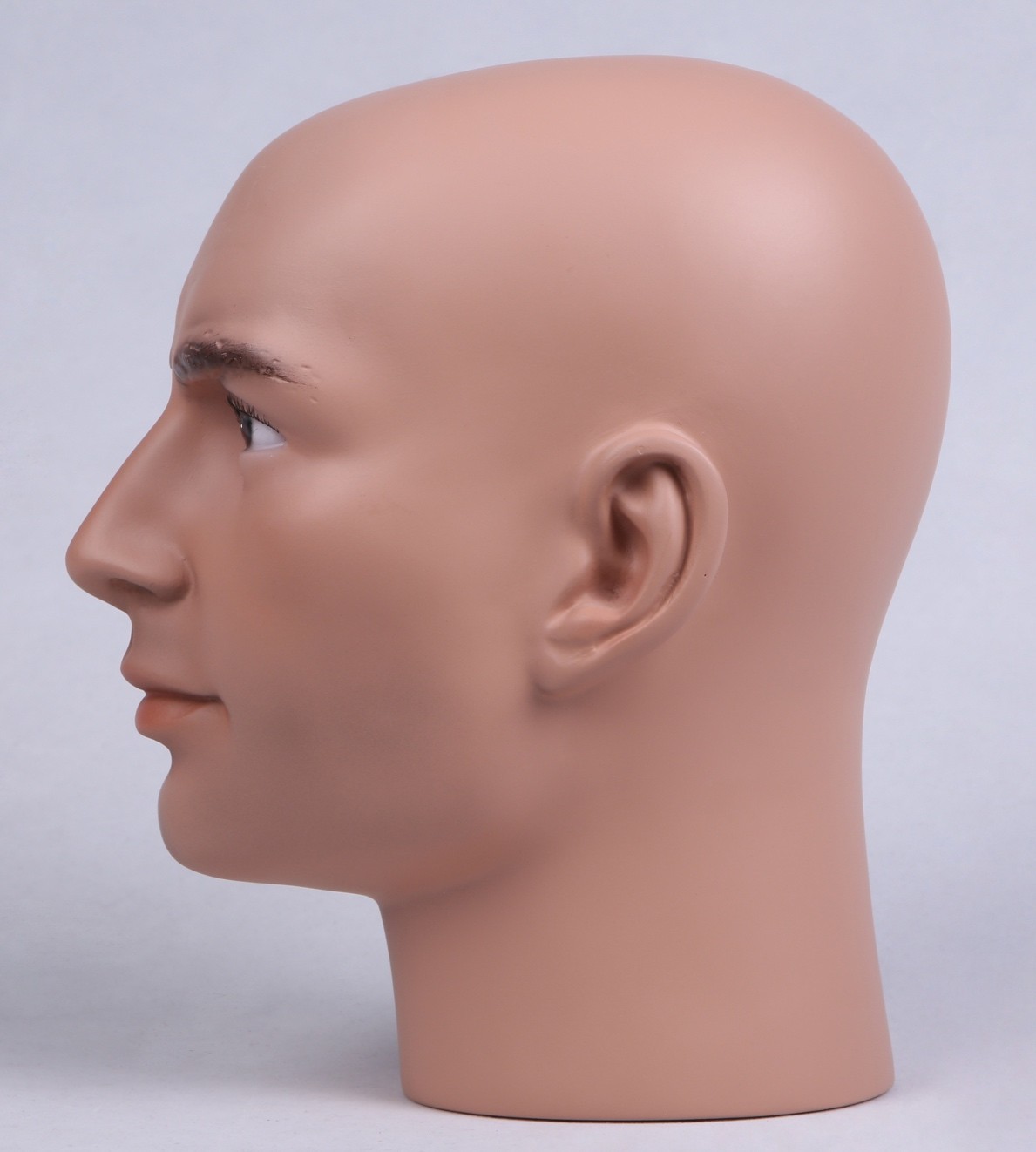 Mannequin Male Head Lifesize Realistic Hand Painted Model ZH-37 © NEW