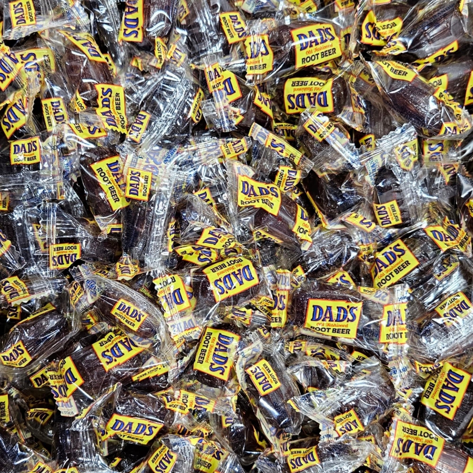 Dad's Old Fashioned Root Beer Barrels Individually Wrapped Bulk Value Pack | Bun