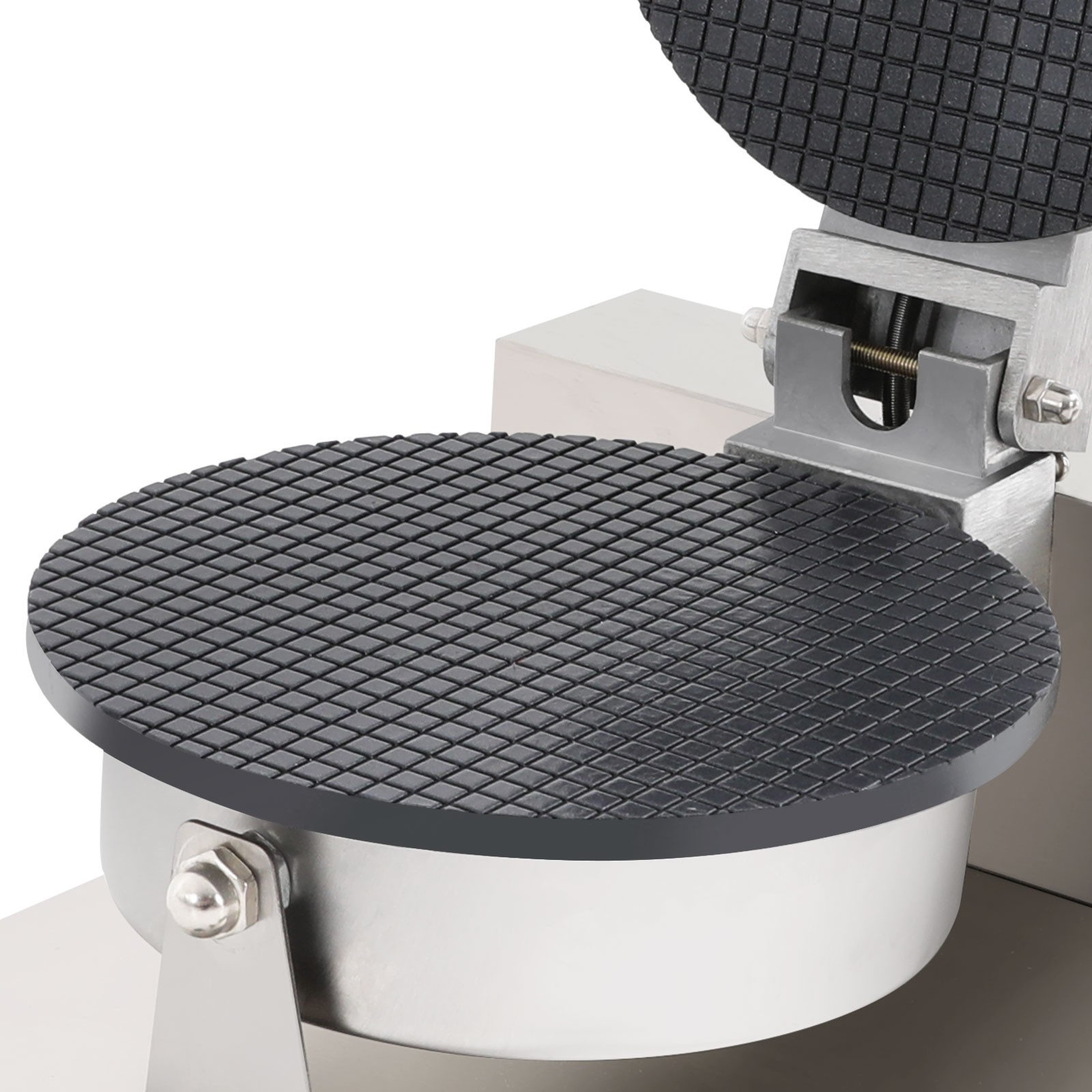 Commercial Electric Waffle Cone Maker 1200W Egg Roll Machine w/ Cone Mold