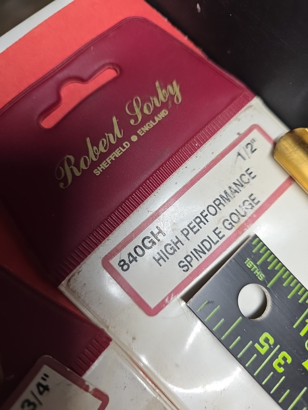 4 Robert Sorby Lathe Chisels Bead Forming Spindle Gouge Skew Oval