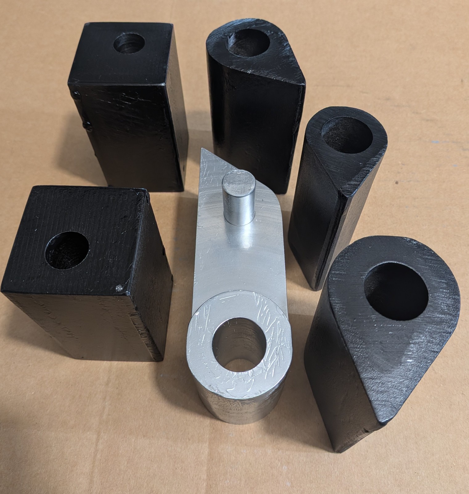 #2 Bender (2) Square Blocks (3) Cam Dies (1) Notched Angle Die