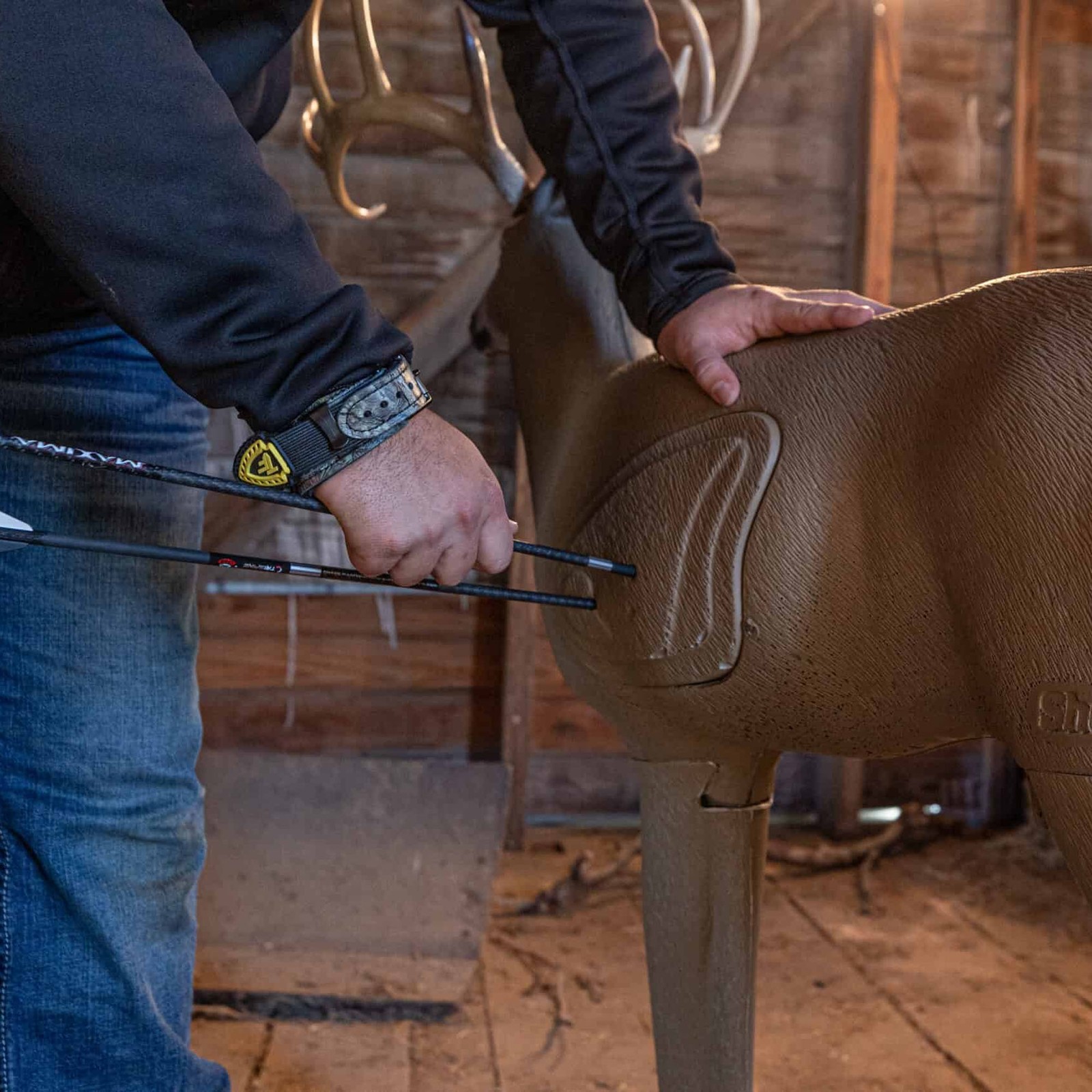 GlenDel Half Scale Elk 3D Archery Target