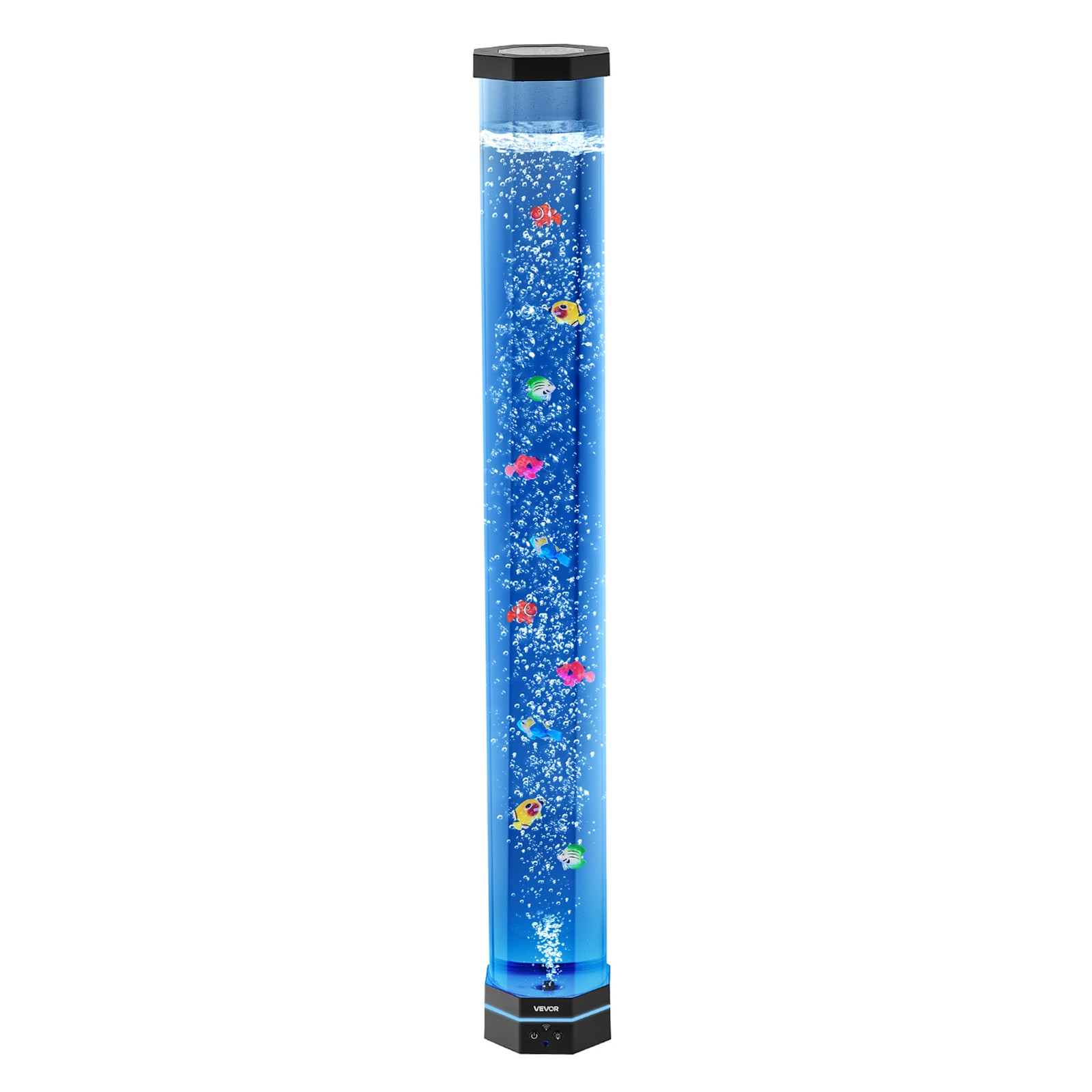 VEVOR Bubble Tube Lamp 16 Color 3.3 ft Sensory Aquarium Lamp for Relief Calming