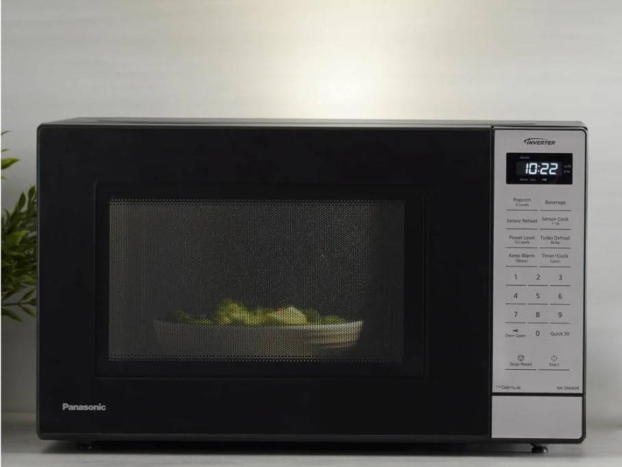 Panasonic NN-SN68QB 1.2 cu. ft. 1250W Inverter Microwave - Certified Refurbished