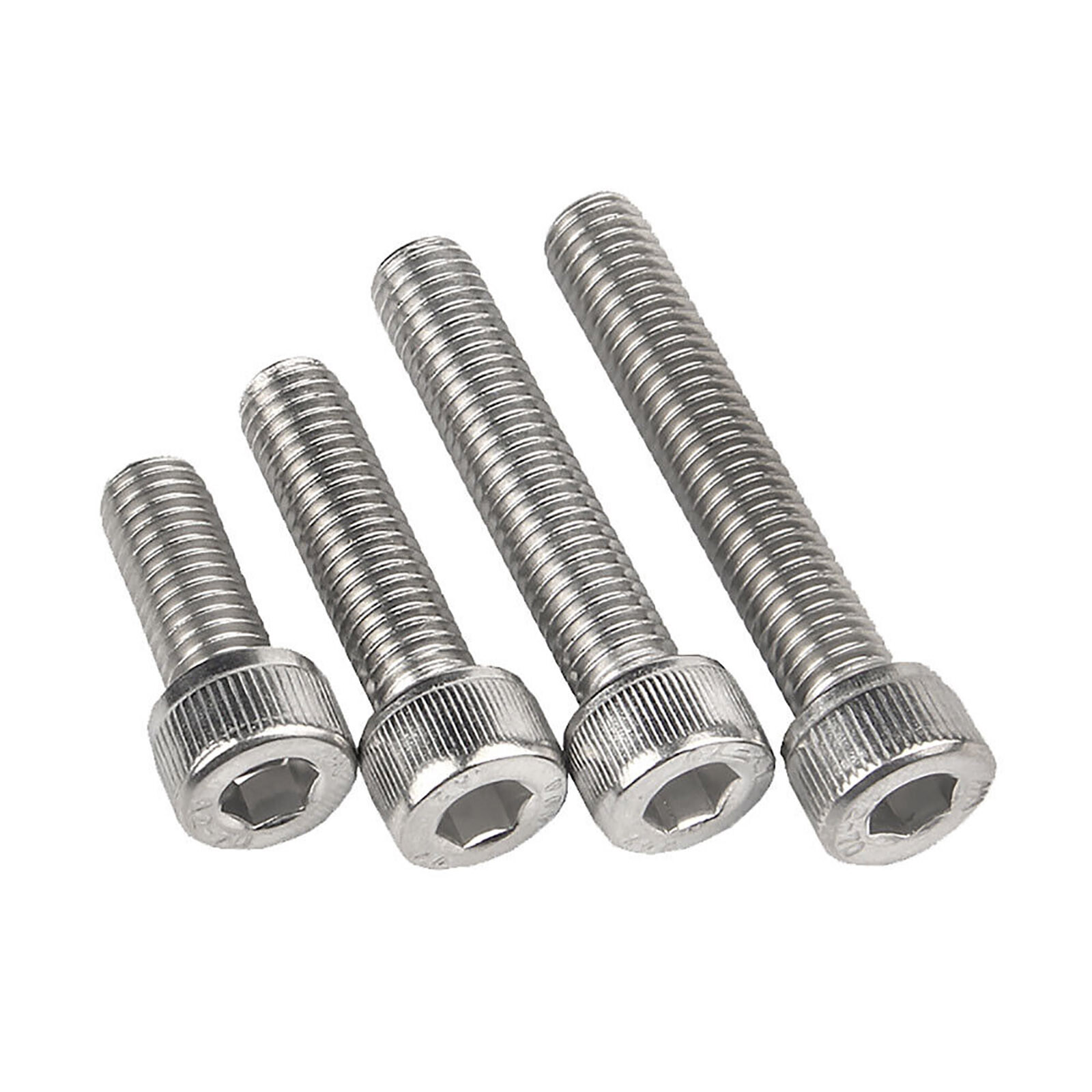 M3 x 3mm - 130mm Hex Socket Head Cap Bolts A2 Stainless Steel Screws DIN 912