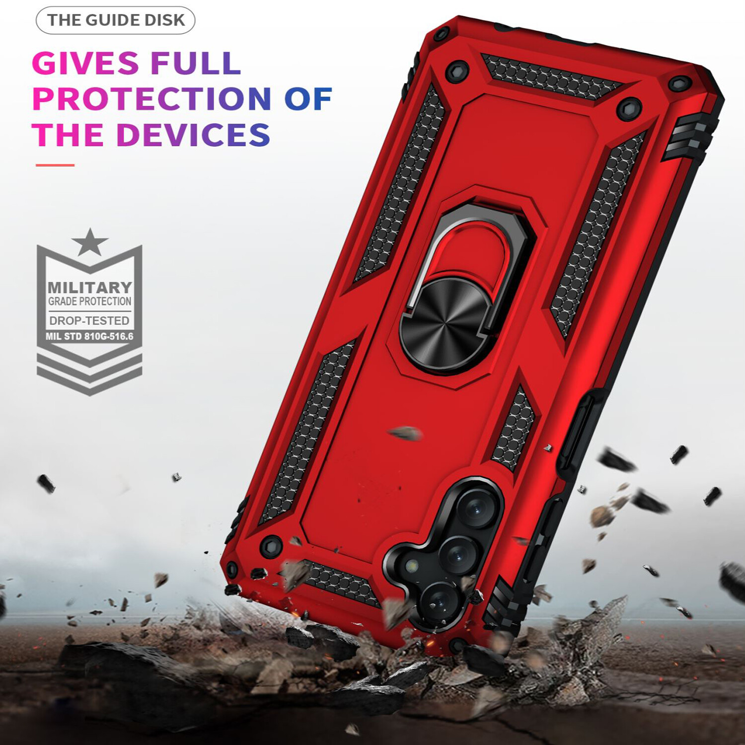 For Samsung Galaxy A14 5G A13 A03s A04S A53 A54 A32 A23 A12 Case+ Tempered Glass