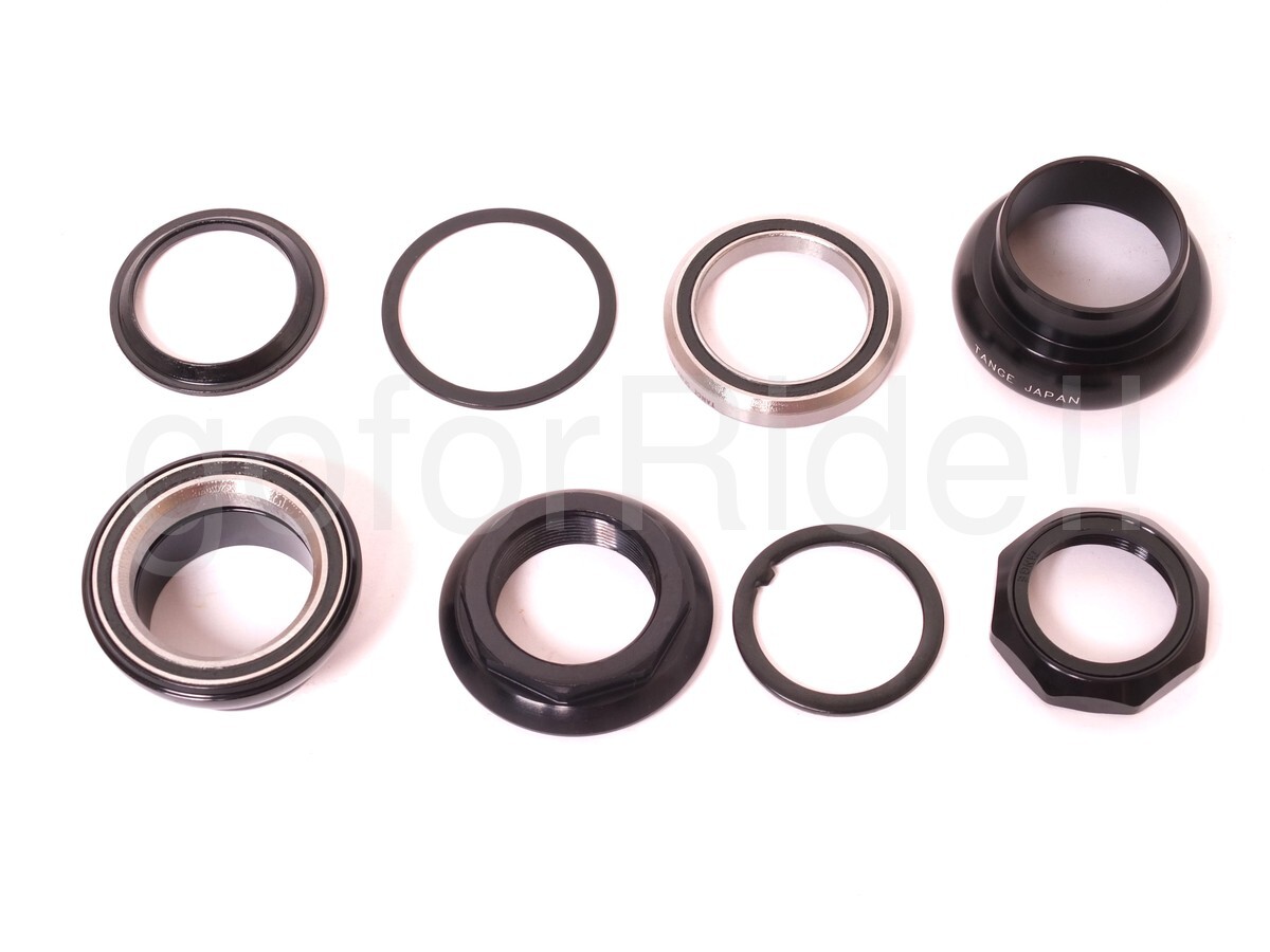 New Tange Japan Falcon FL 250C Bicycle Bike Headset 1" Threaded Black