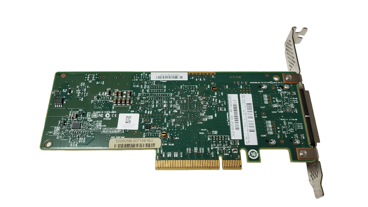 HP 638836-001 SAS9207-8E HBA PCI-E 6GB/s Raid Controller Full Height
