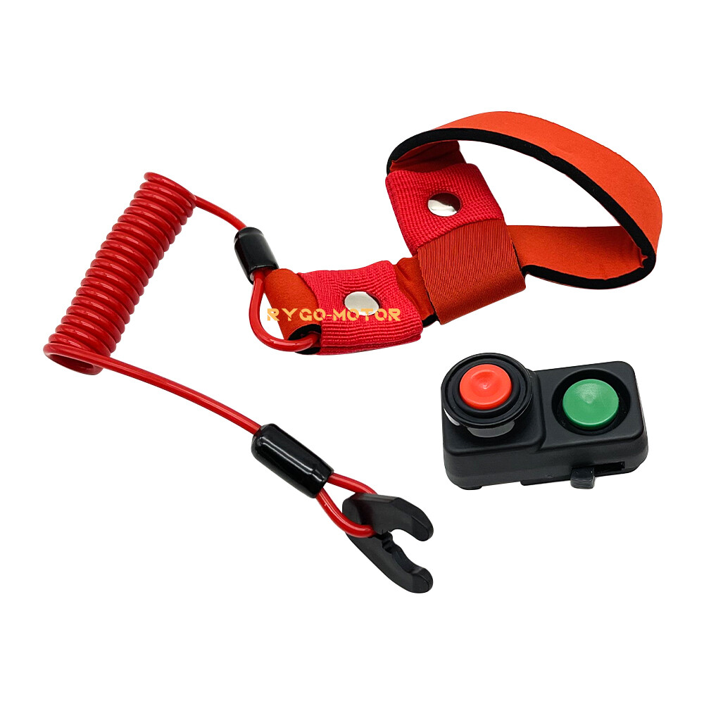 Upgrade Safety Tether Lanyard Kill Stop Switch for Kawasaki Jet Ski JS550 82-95