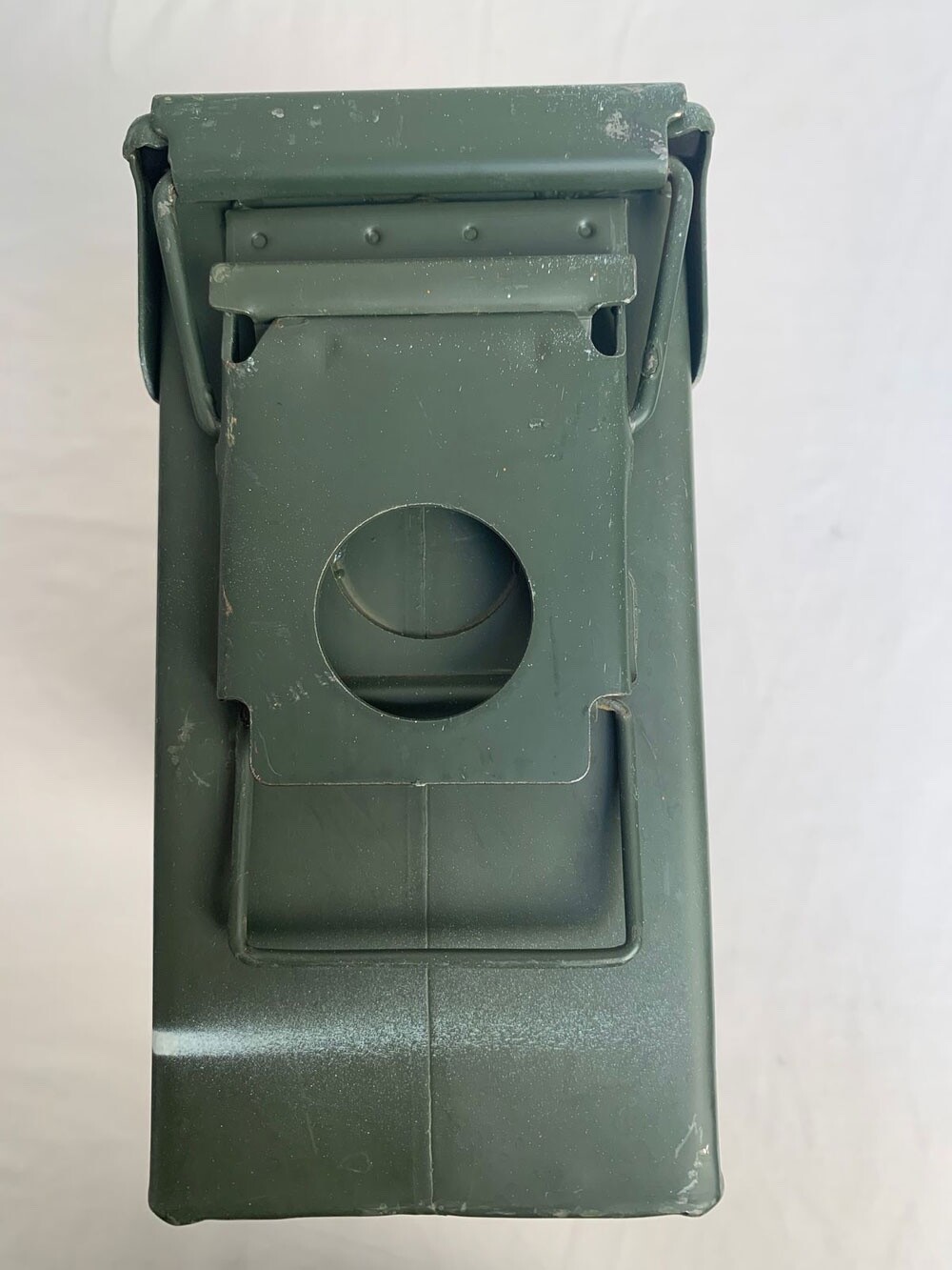 30 Cal Metal Ammo Can – Military Steel Box Ammo Storage - Used