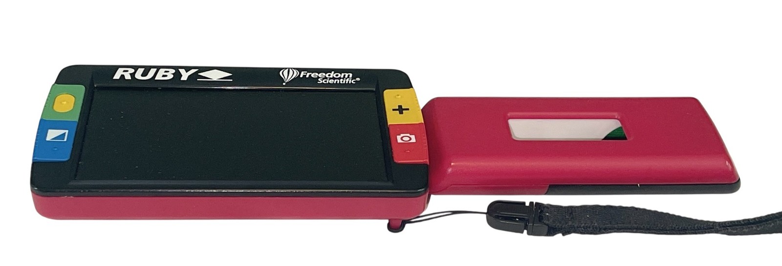 Freedom Scientific RUBY Handheld Video Magnifier Low Vision Aid Case Box READ