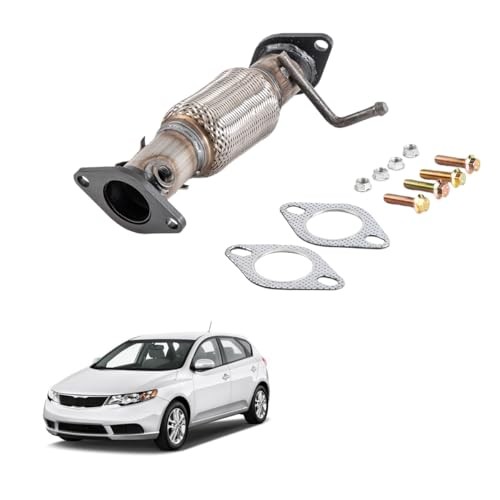 Stainless Steel Exhaust Flex Pipe Fit For 2010 for Forte / Forte Koup 2.0L,2.4L