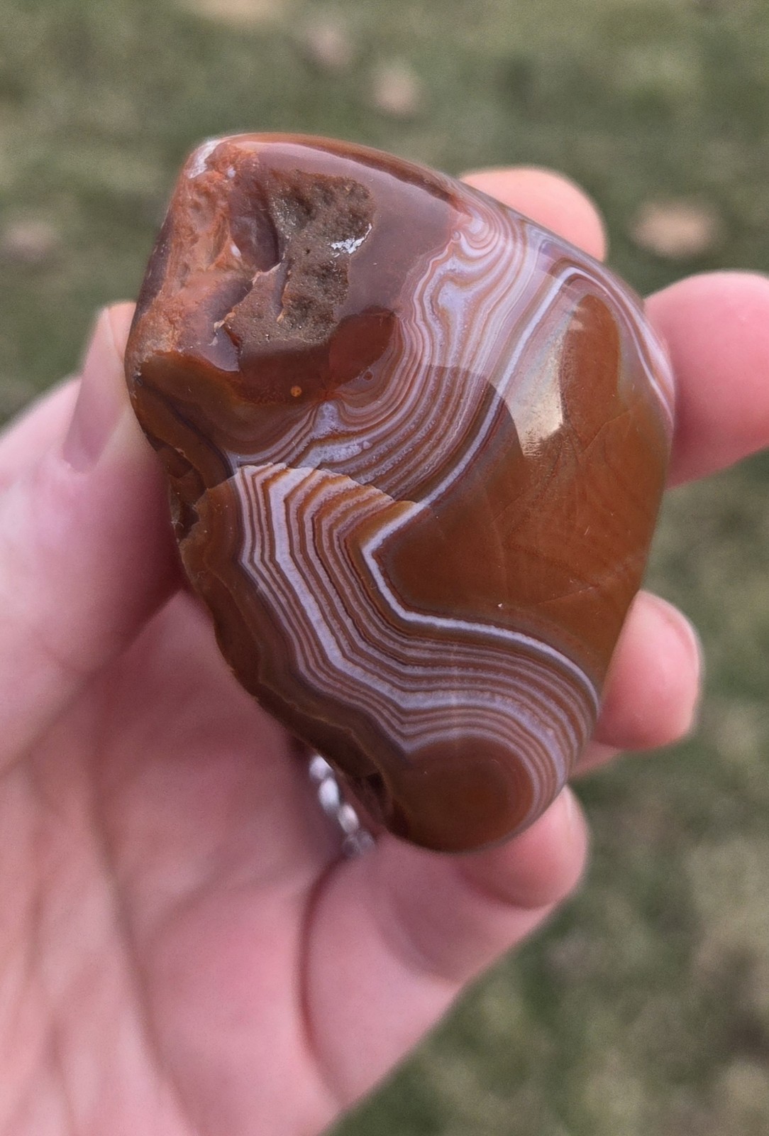 Face Polished Lake Superior Agate