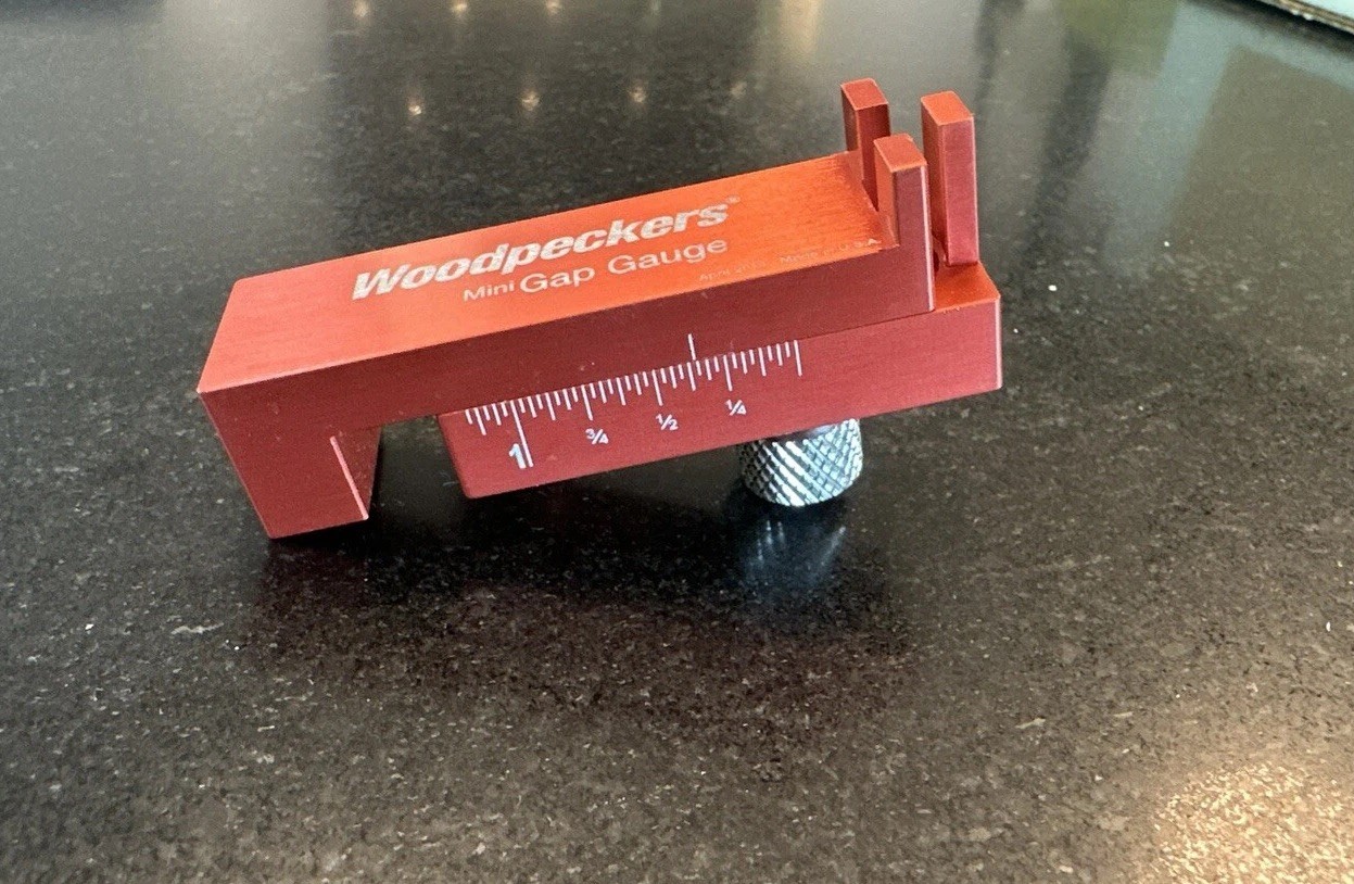 Woodpeckers GG-Mini-15 Mini Gap Gauge Cutting Metal Woodwork Measure New No Box