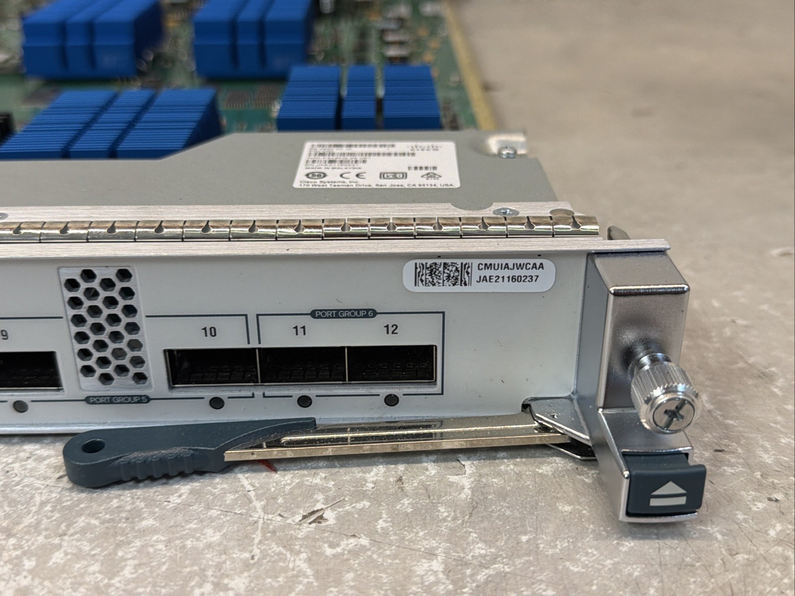 Cisco N7K-F312FQ-25 Nexus 7000 12-Port 40Gb QSFP+ Ethernet Line Card