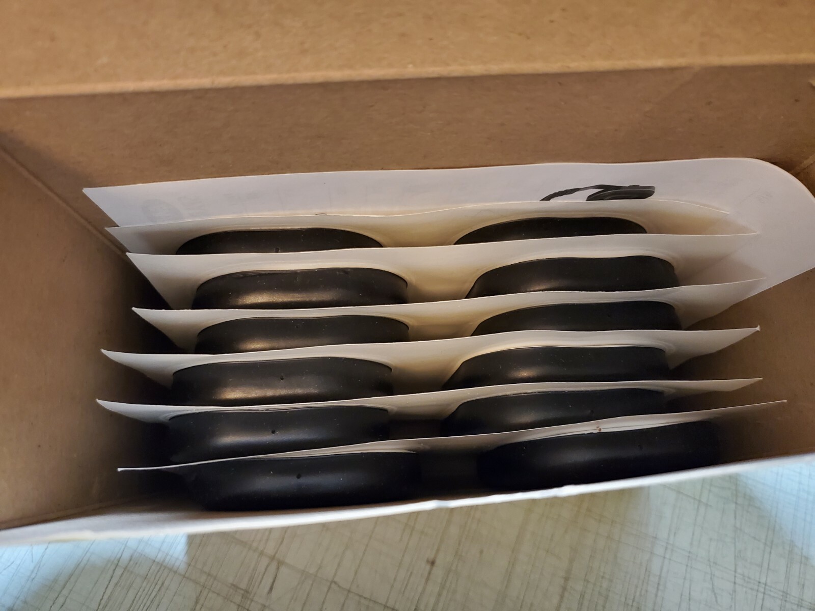 6 Pair of 3M Replacement Ear Muff Cushions 331-3010 NEW