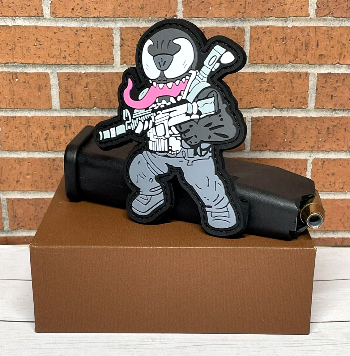 PVC Tactical Patch - Venom Patch - Morale Gun Venom Patch - Hook & Loop