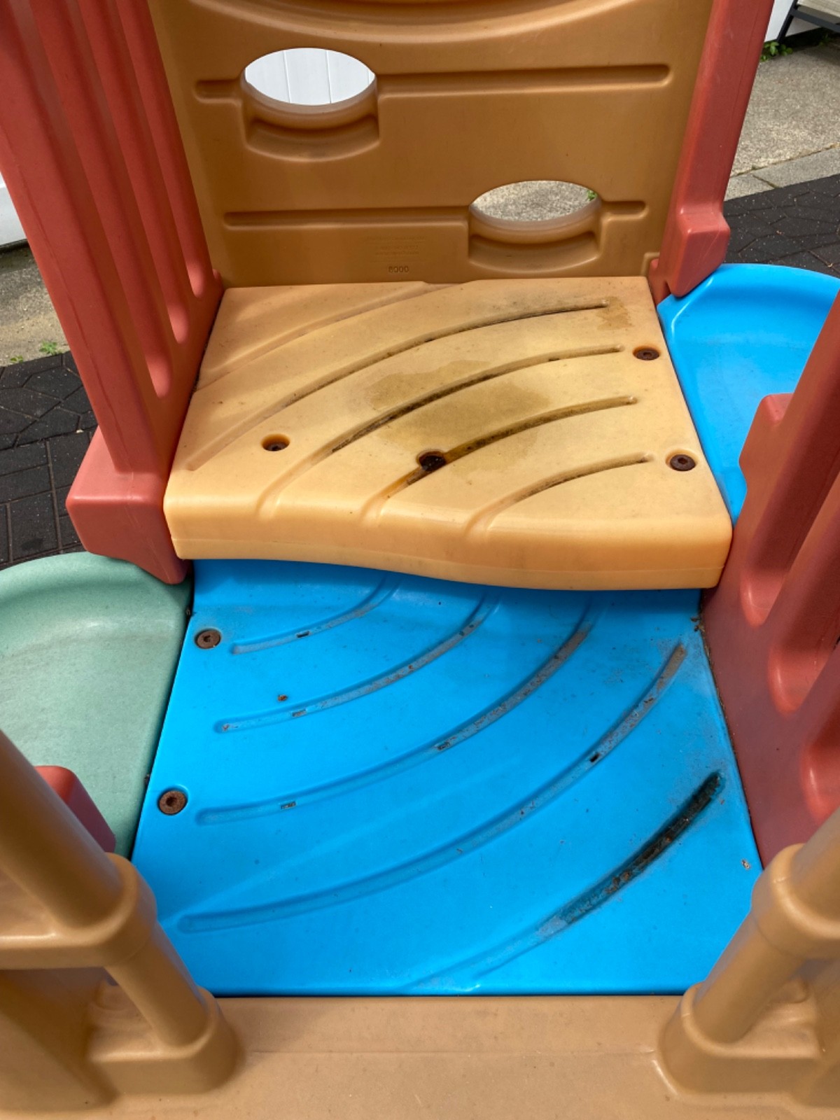 Vintage Step 2 Play Up Double Slide Playhouse Toddlers Inc Allen/Hex Head Wrench