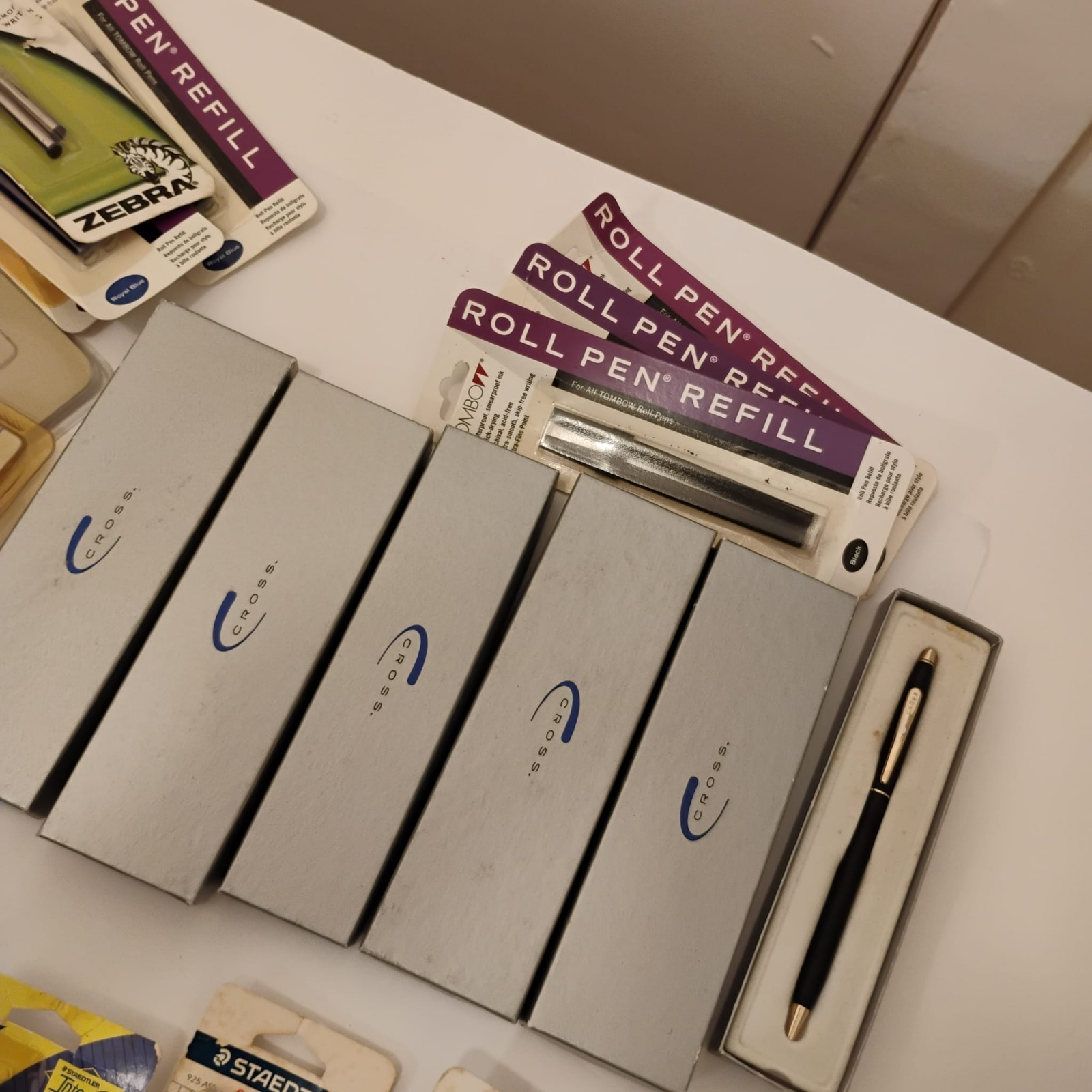 Cross Tombow Pilot vintage pens lot, used, free shipping