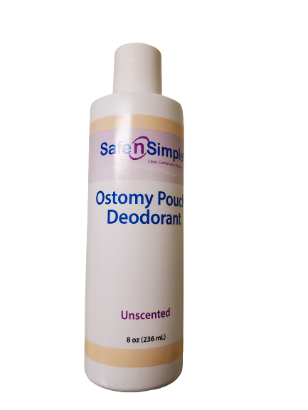 Safe n' Simple #SNS40208 Ostomy Pouch Deodorant Unscented 8oz