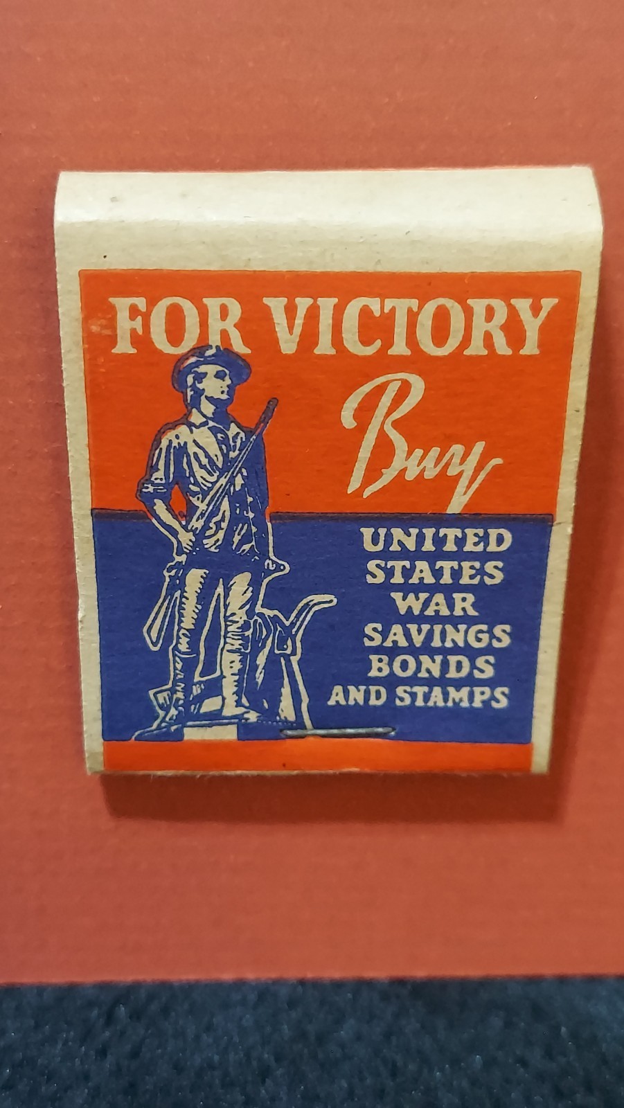 Orig. WWII Poster In Loyal Support Of Our Fighting Men Buy War Stamps & Bonds