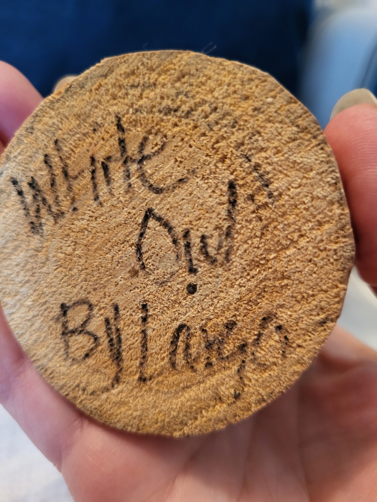 Native American White Owl Kachina Katsina doll figure signed Largo