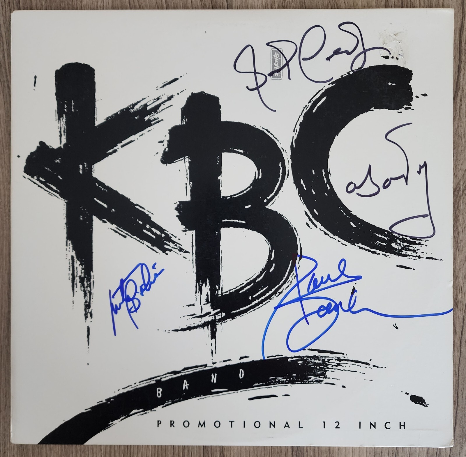 KBC Band Signed America Vinyl Record Paul Kanter Marty Balin Jack Cassidy RAD
