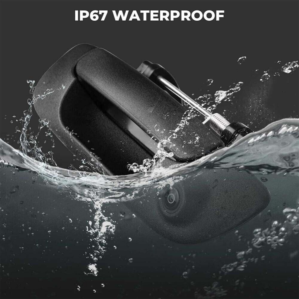 Tailgate Latch Handle Rear Backup Camera for 2002-2008 Dodge Ram 1500 2500 3500