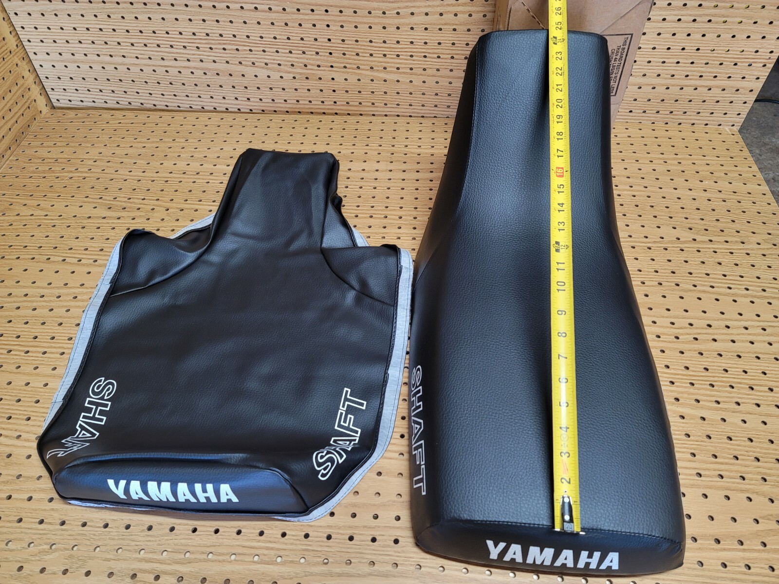YAMAHA YTM225 YTM225DX SEAT COVER 1983 TO 1985 K.L.N MODEL (BLACK) (Y*-83)