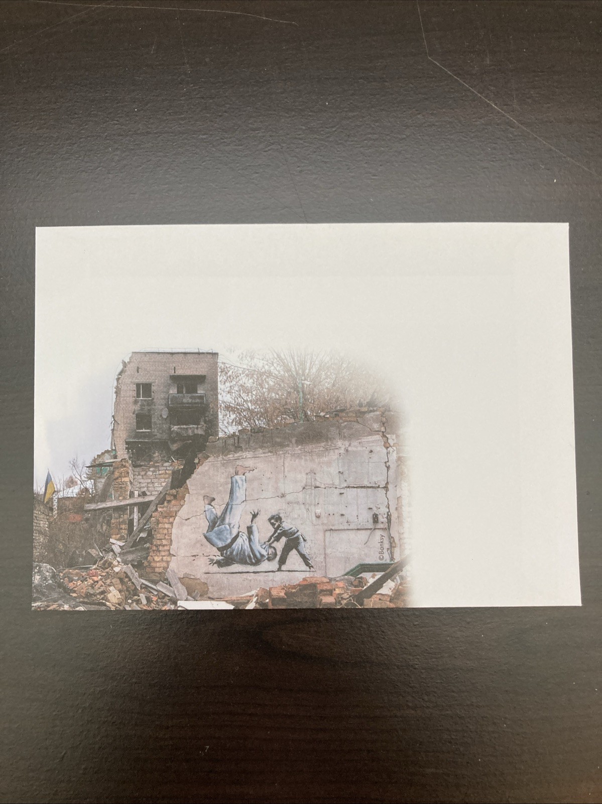 Banksy “ПТН ПНХ! (FCK PTN!)” Collectors Stamp Set Postcard Envelope Limited Ed