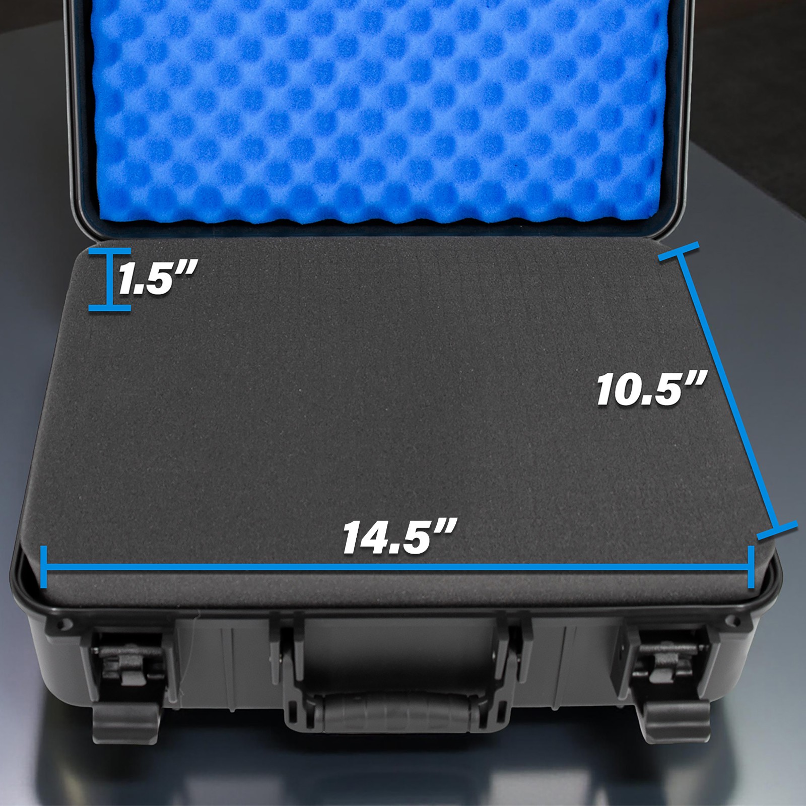 Casematix Mixer Case for Yamaha MG10XU MG10 MG06 - Shock-Absorbing Travel Bag