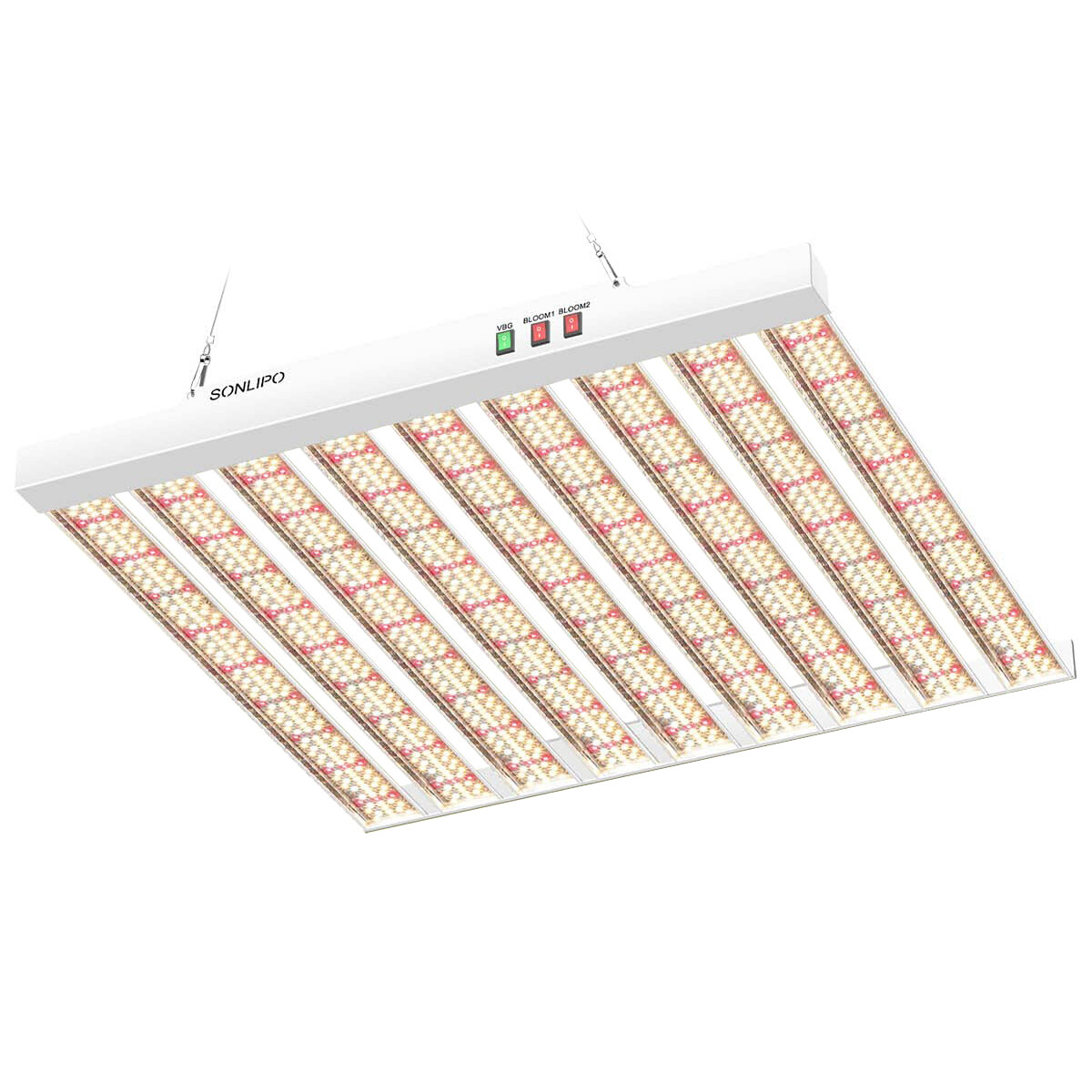 Sonlipo SPF4000 400W LED Grow Light Full Spectrum Veg Bloom 5x5ft Indoor Plant