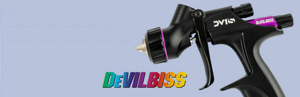 Devilbiss 704533 DV1S Detail Spot Repair Paint Spray Gun w/ Cup & Warr.