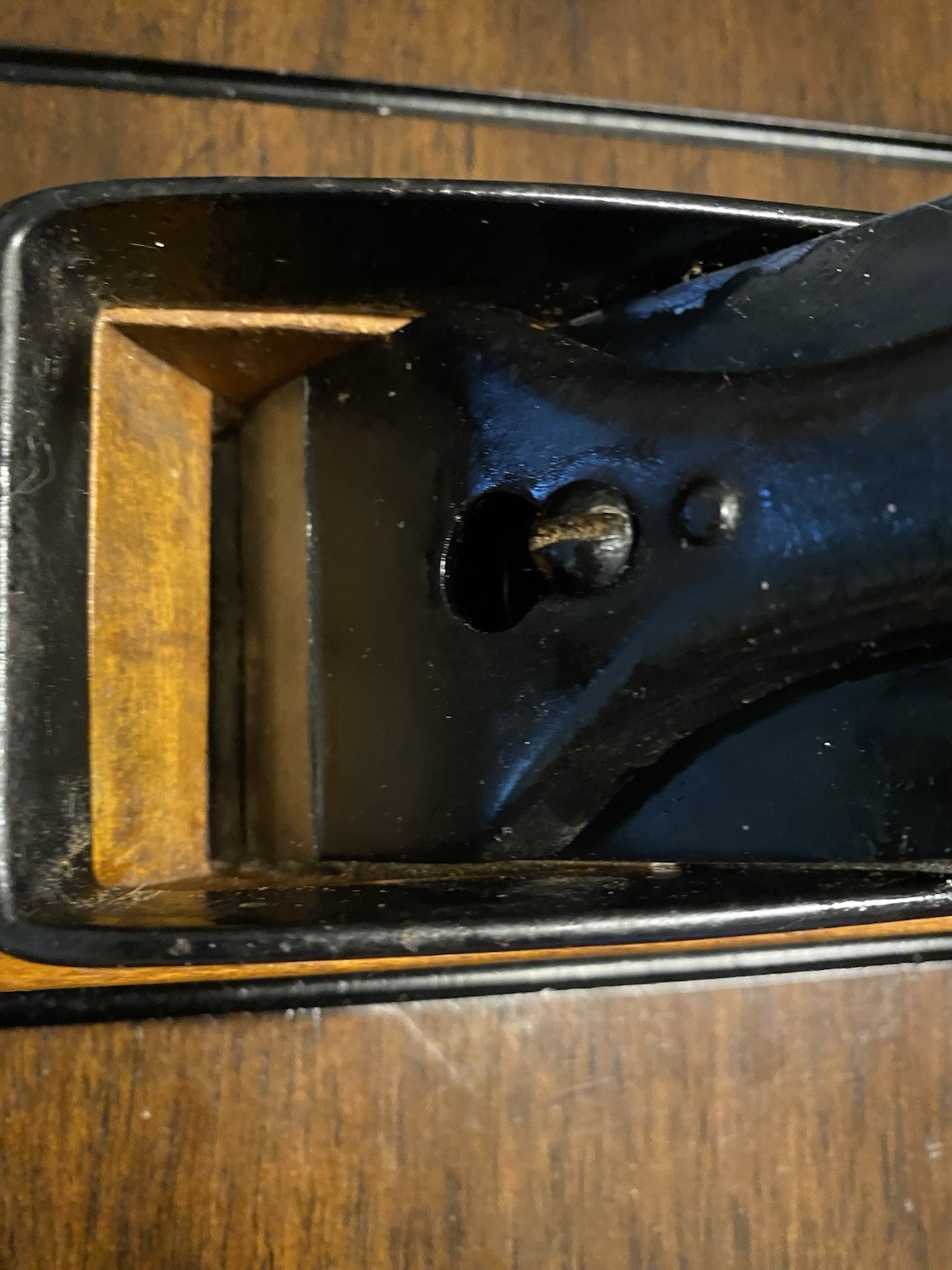 Antique c.1910 Ohio Tools Co.No.027 Wood Transitional Jack Plane “Ohio Globe”