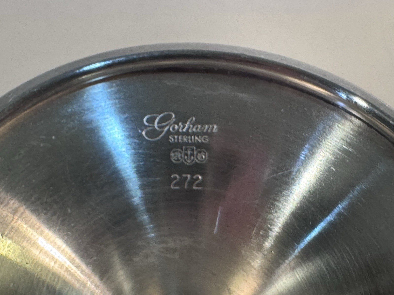 PAIR Gorham Sterling Silver #272 Water Wine Goblets Glasses Excellent 366 Grams!