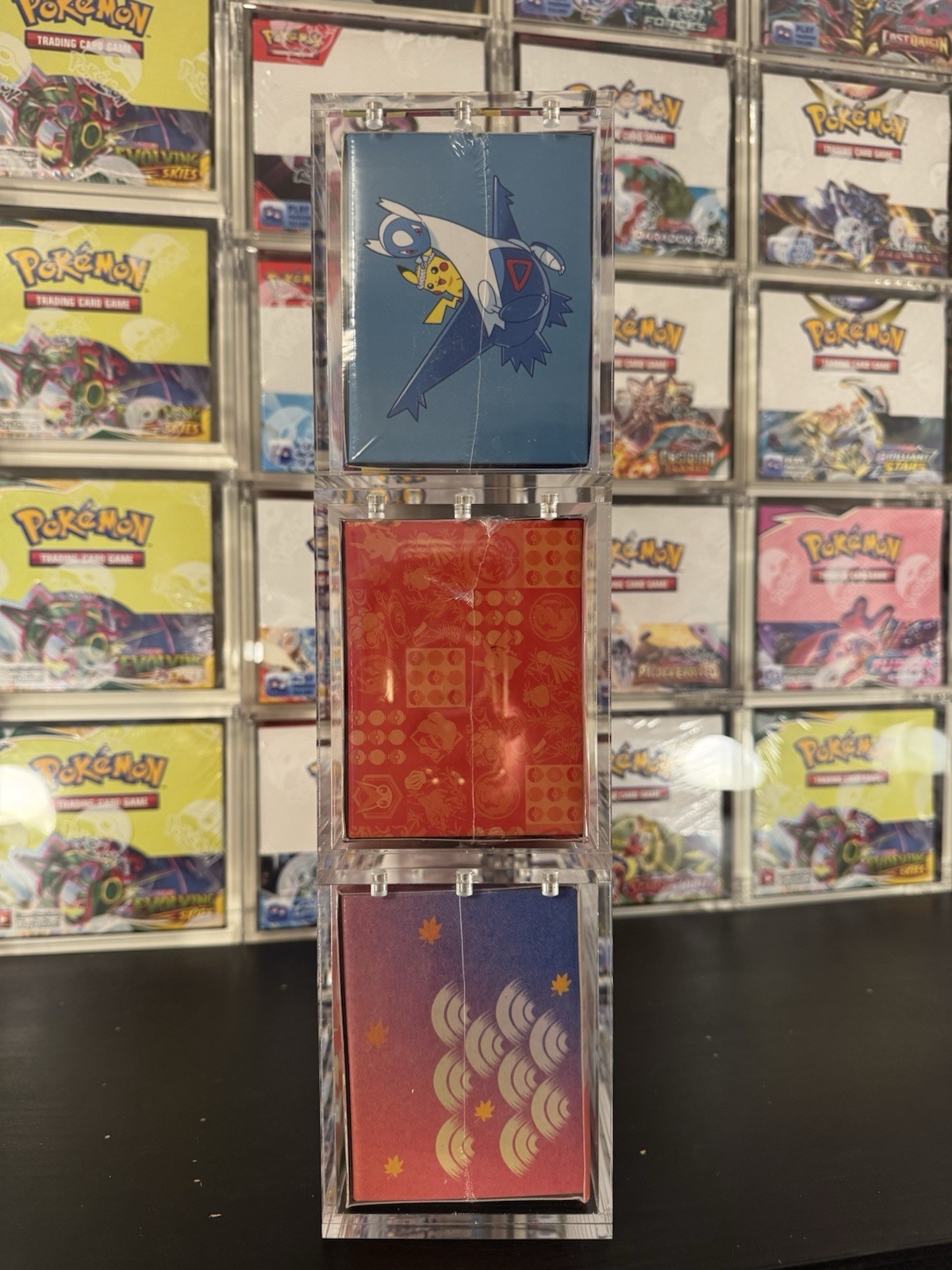 Acrylic Case Pokémon Center Tohoku Hiroshima Fukuoka Special Box Strong Magnets