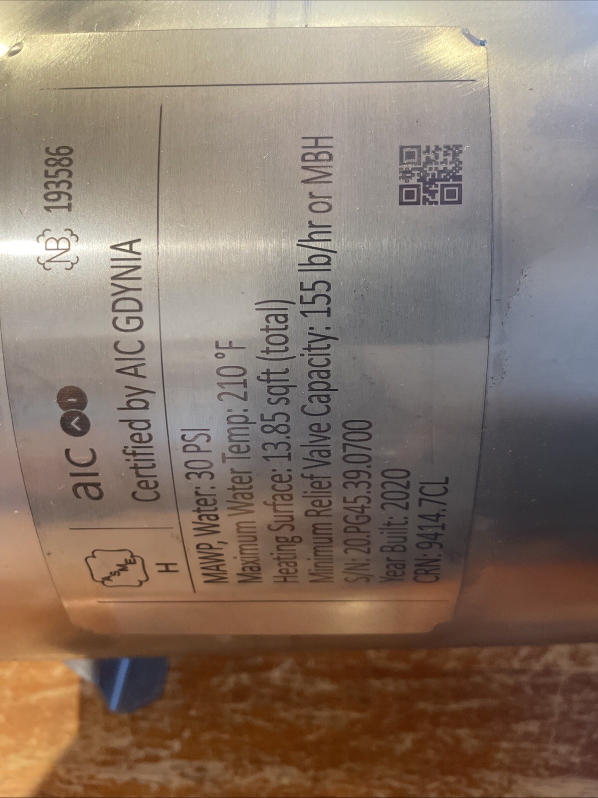 NEW Weil McLain Heat Exchange kit Assembly ECO 155 383-800-233