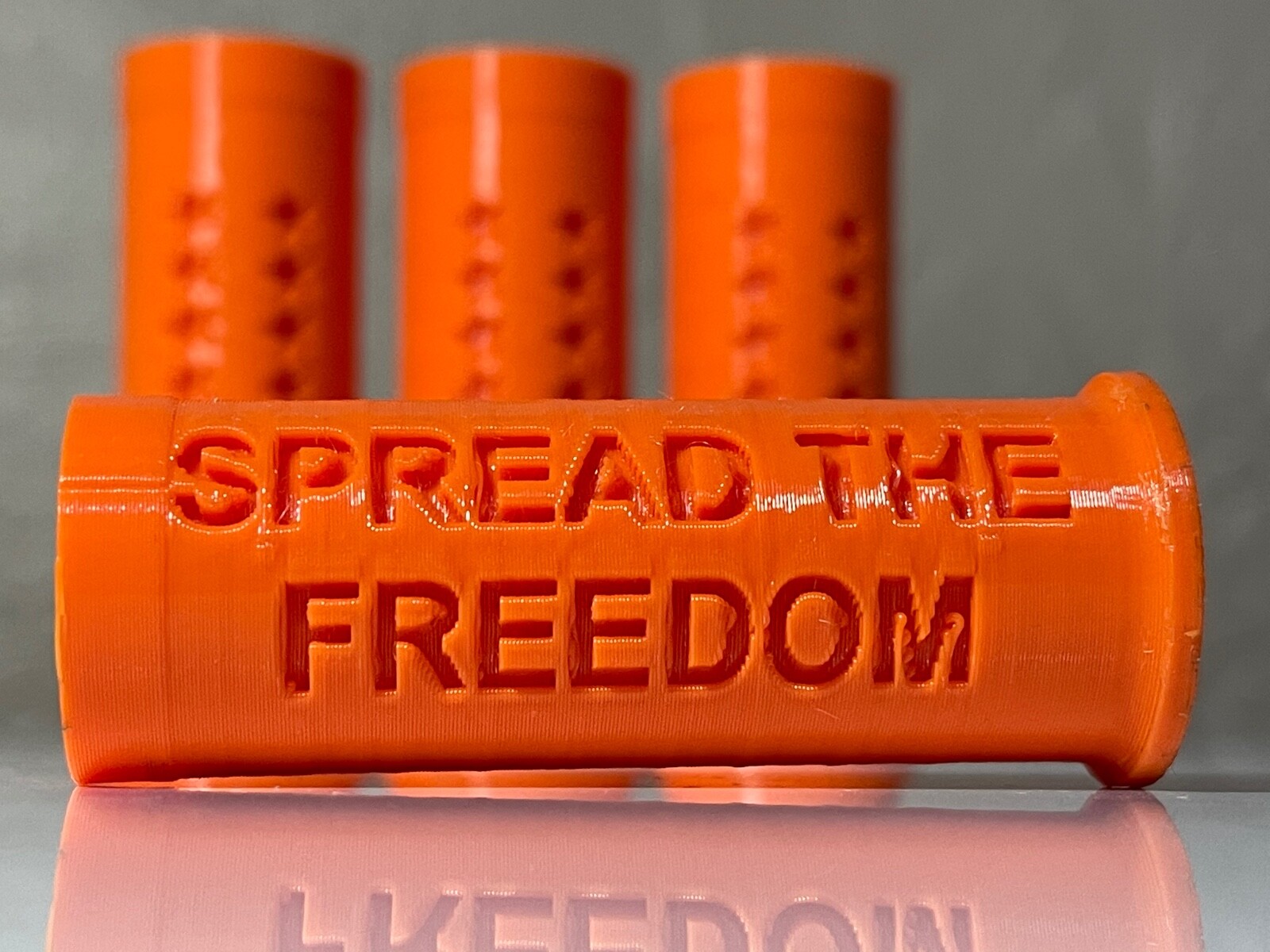 12 GA Durable & Reusable Snap Caps for Safe Dry Practice TechStudio3D