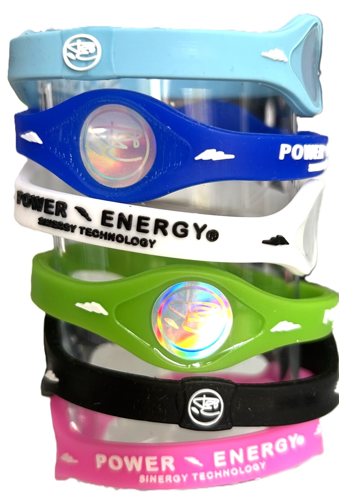 Power Energy© Balance Bands Silicone Wristband Sport Hologram Bracelet Wristband