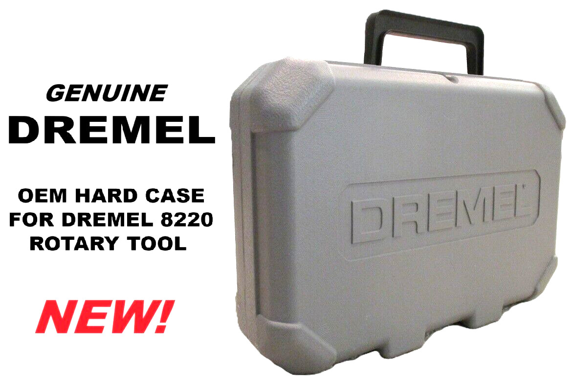 NEW! DREMEL Rotary Tool EMPTY STORAGE TOOL CASE fits Model 8220 *CASE ONLY*