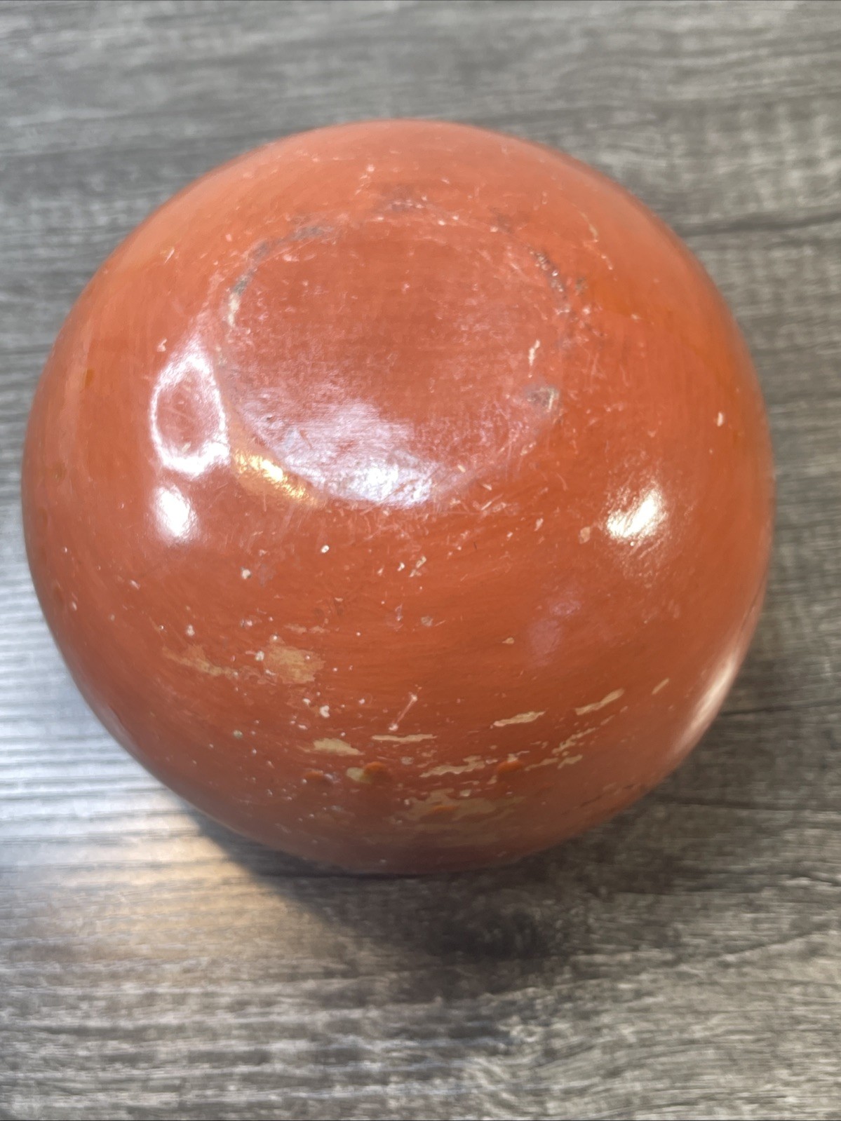 VTG Hopi Native American Hand Painted Vessel Jar Bowl Pottery Unsigned6”x4”tall￼