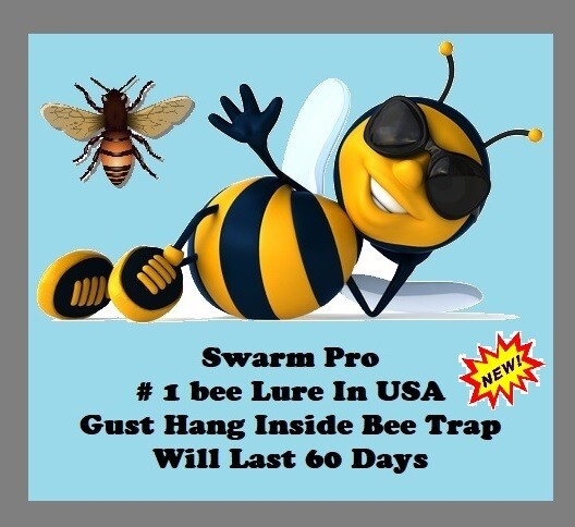 5 pack honeybee scent beehive hive bait beekeeper USA. Swarm Pro Snap Caps