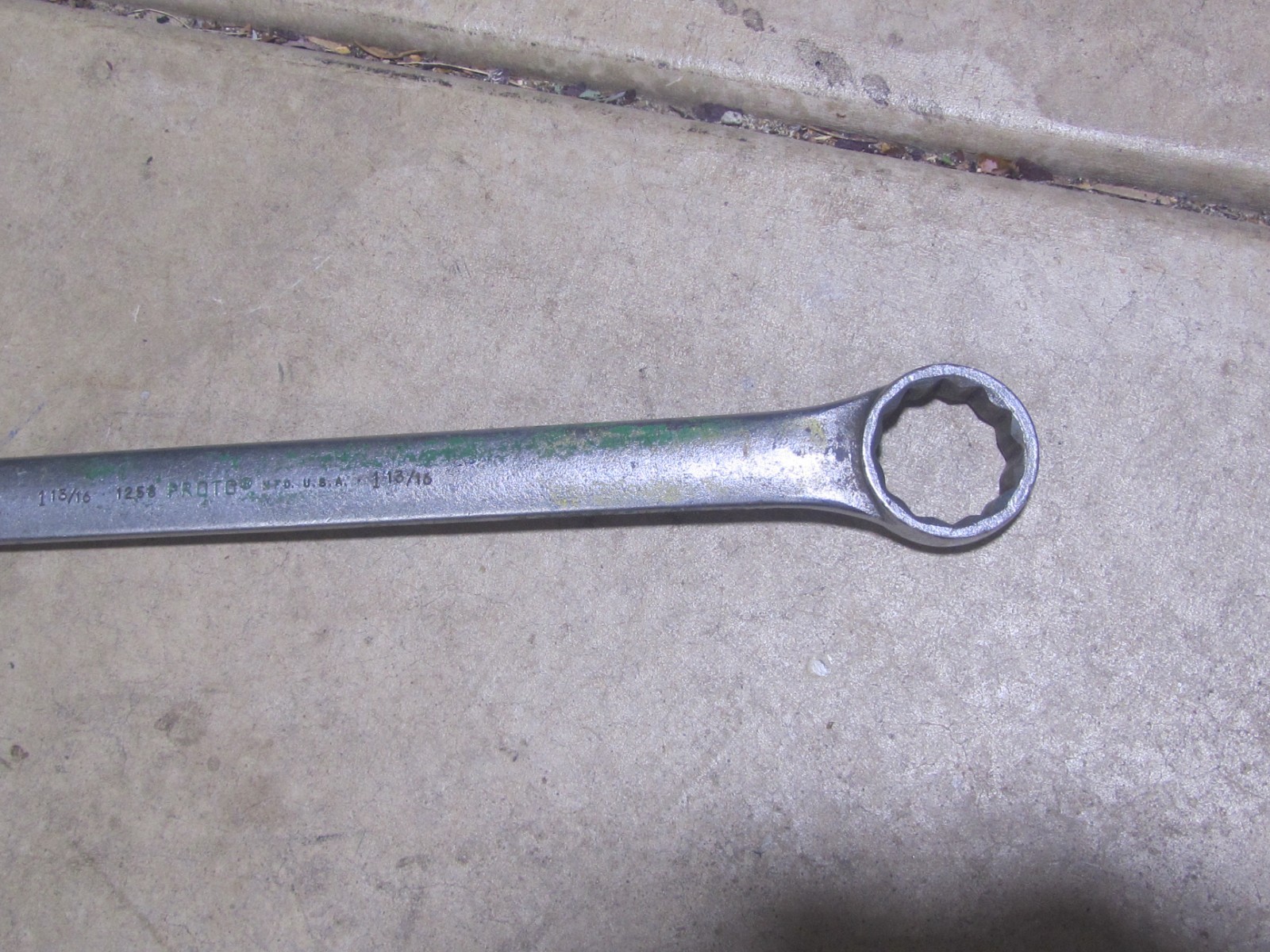 USED Proto 1258 Combination Wrench 1-13/16in