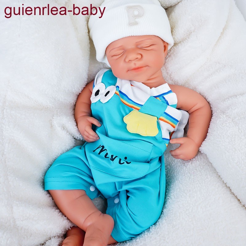 19.68''  solid silicone doll silicone reborn doll  silicone boy doll toys gifts